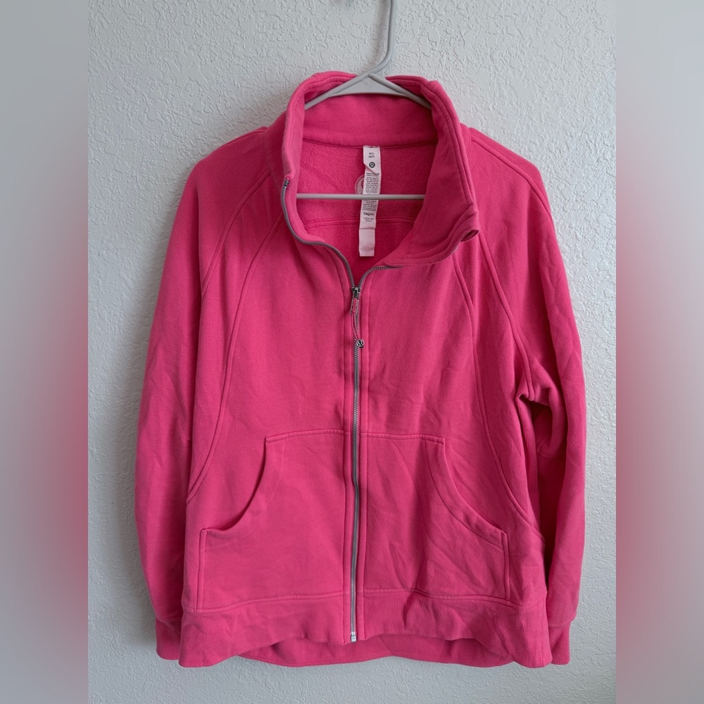 lululemon athletica Vibrant Pink Zip-Up Jacket